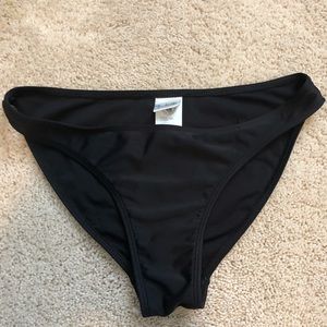 Black bathing suit bottoms